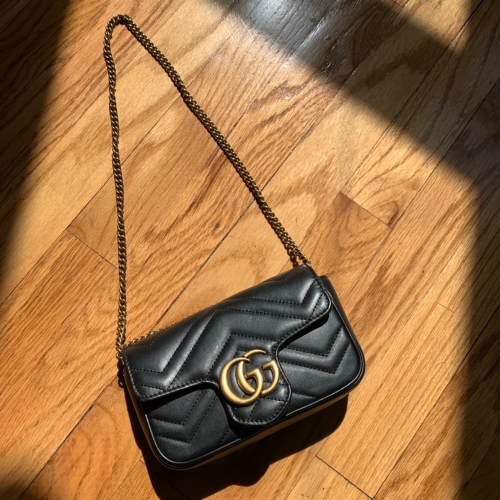 Gucci super mini marmont bag